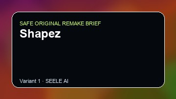 Shapez Game Customer Remake preview