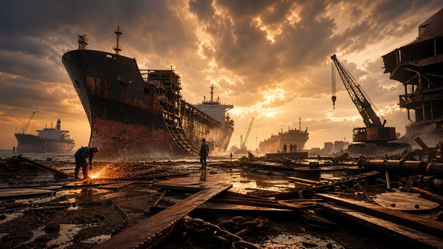 Ship Graveyard Simulator original game remake reference artwork 1