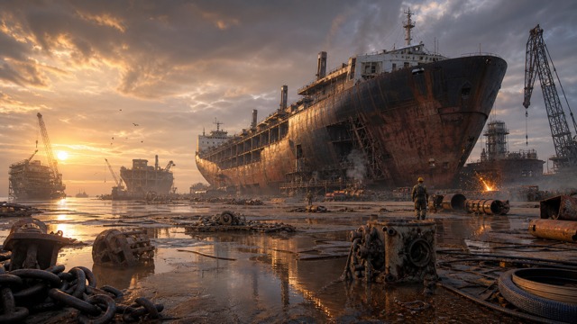 Ship Graveyard Simulator original game remake reference artwork 3