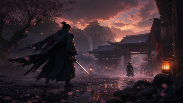 Shogun Showdown original game remake reference artwork 3