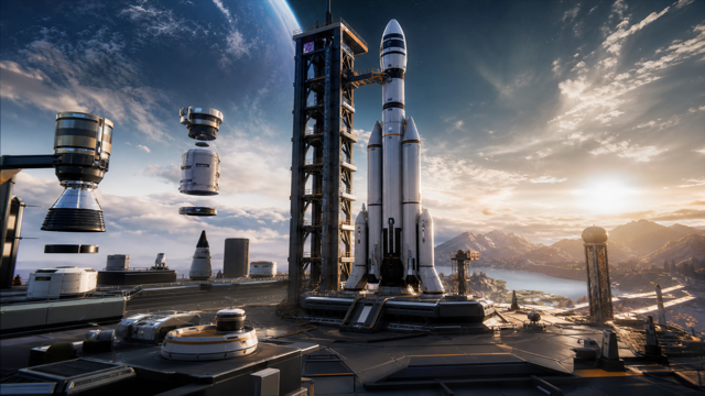 SimpleRockets 2 original game remake reference artwork 3