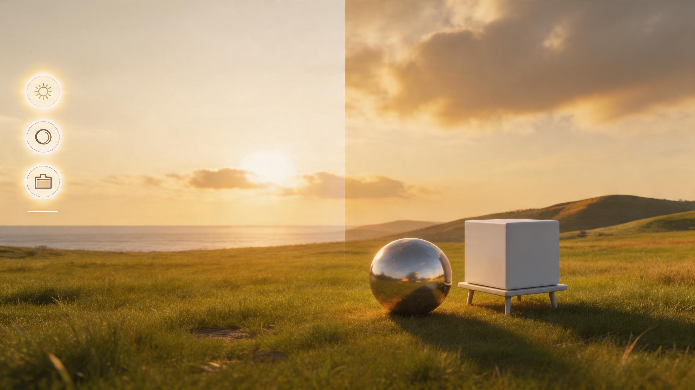 Built for continuation illustration for AI Skybox Texture Generator