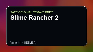 Slime Rancher 2 Game Customer Remake preview