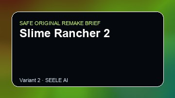 Slime Rancher 2 original game remake reference artwork 2