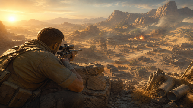 Sniper Elite 3 original game remake reference artwork 1