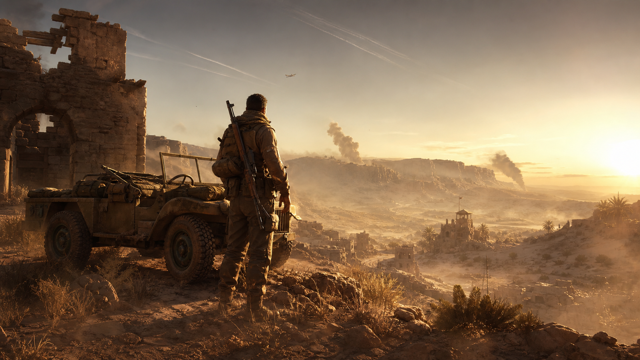 Sniper Elite 3 original game remake reference artwork 2