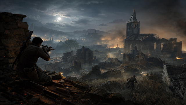 Sniper Elite 5 original game remake reference artwork 1