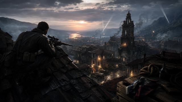Sniper Elite original sniper elite custom game reference artwork 1
