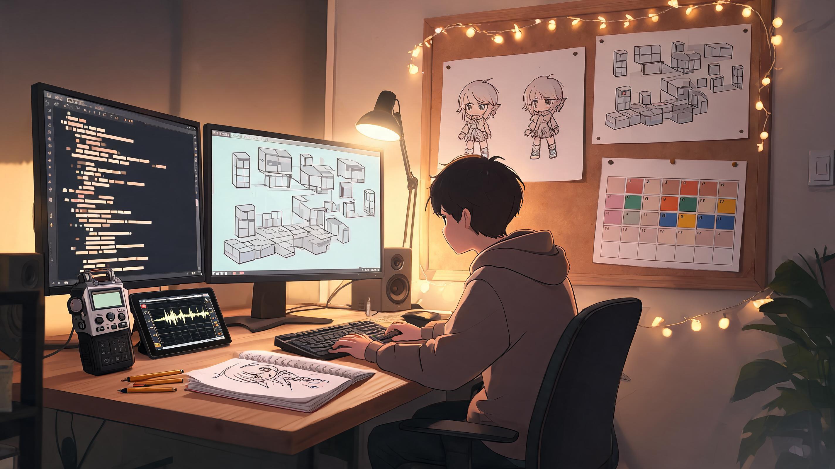 A Solo Game Developer Workflow for Covering Every Discipline