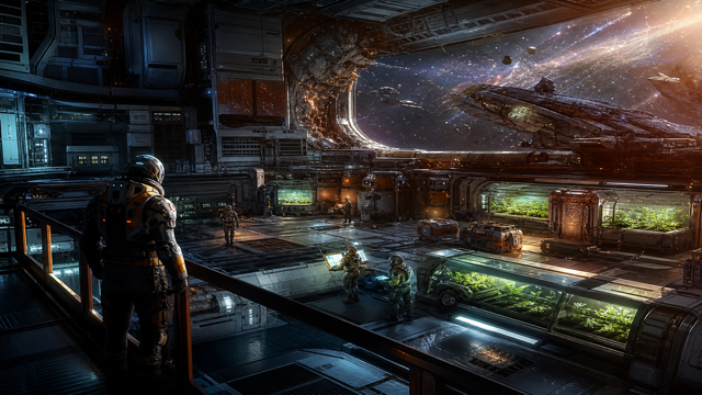 Space Haven original game remake reference artwork 1