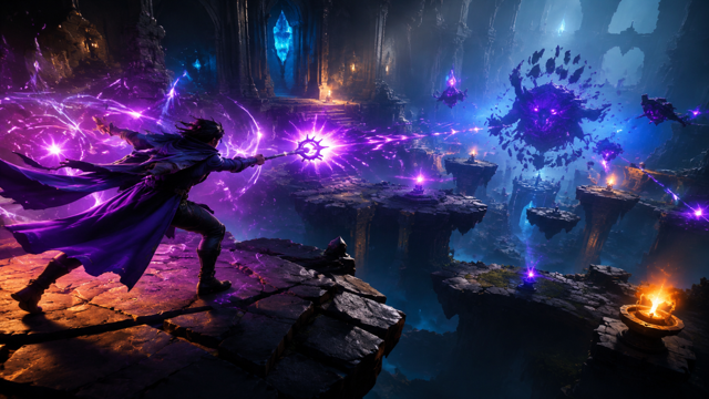SpellRogue original game remake reference artwork 2