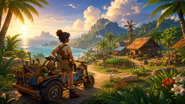 Spirit of the Island original game remake reference artwork 2