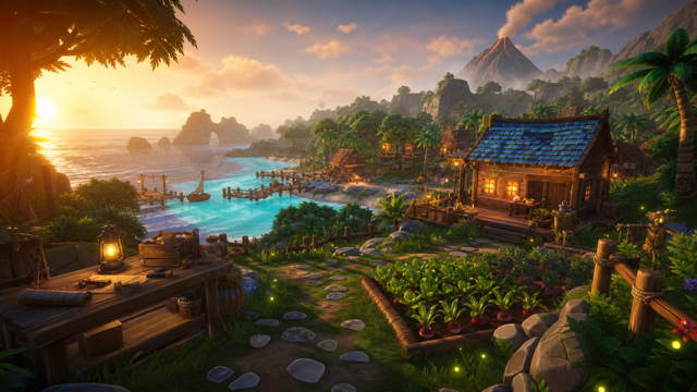 Spirit of the Island original game remake reference artwork 3