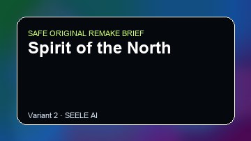 Spirit of the North original game remake reference artwork 2