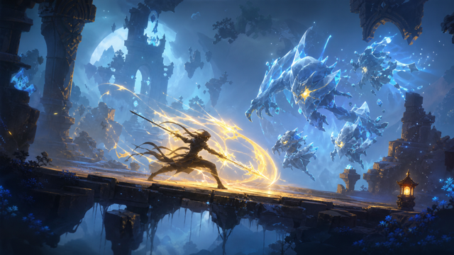 Spiritfall original game remake reference artwork 3