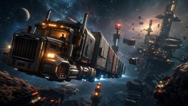 Star Trucker Game Customer Remake preview