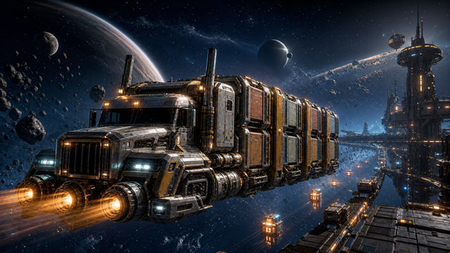 Star Trucker original game remake reference artwork 3