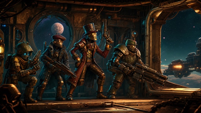 SteamWorld Heist original game remake reference artwork 3
