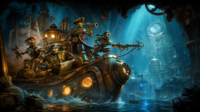 SteamWorld Heist II original game remake reference artwork 1