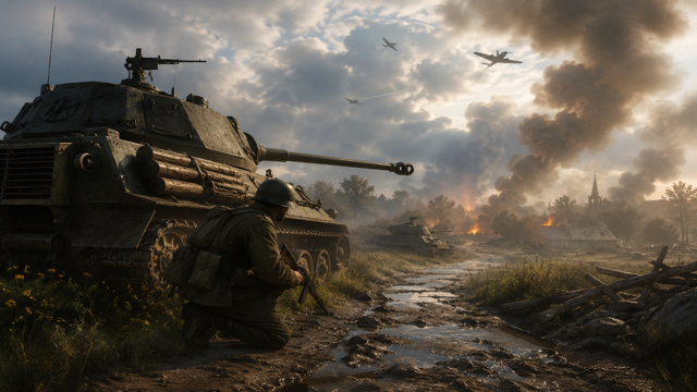 Steel Division 2 original game remake reference artwork 2
