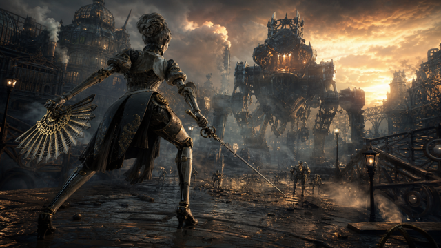 Steelrising original game remake reference artwork 1