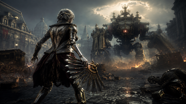 Steelrising original game remake reference artwork 2