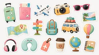 Sticker & Decal Assets Generator preview