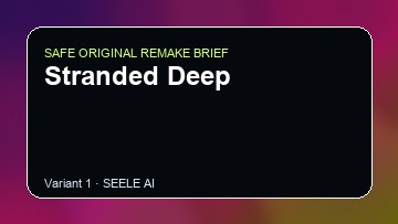 Stranded Deep Game Customer Remake preview