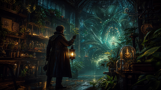 Strange Horticulture original game remake reference artwork 2