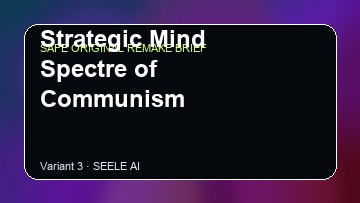 Strategic Mind Spectre of Communism original game remake reference artwork 3