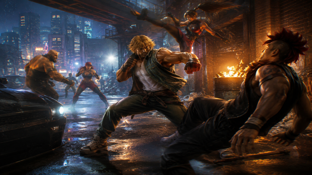 Streets of Rage 4 original game remake reference artwork 2