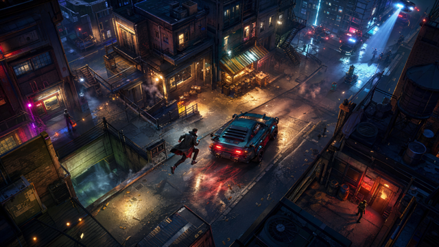 Streets of Rogue original game remake reference artwork 2