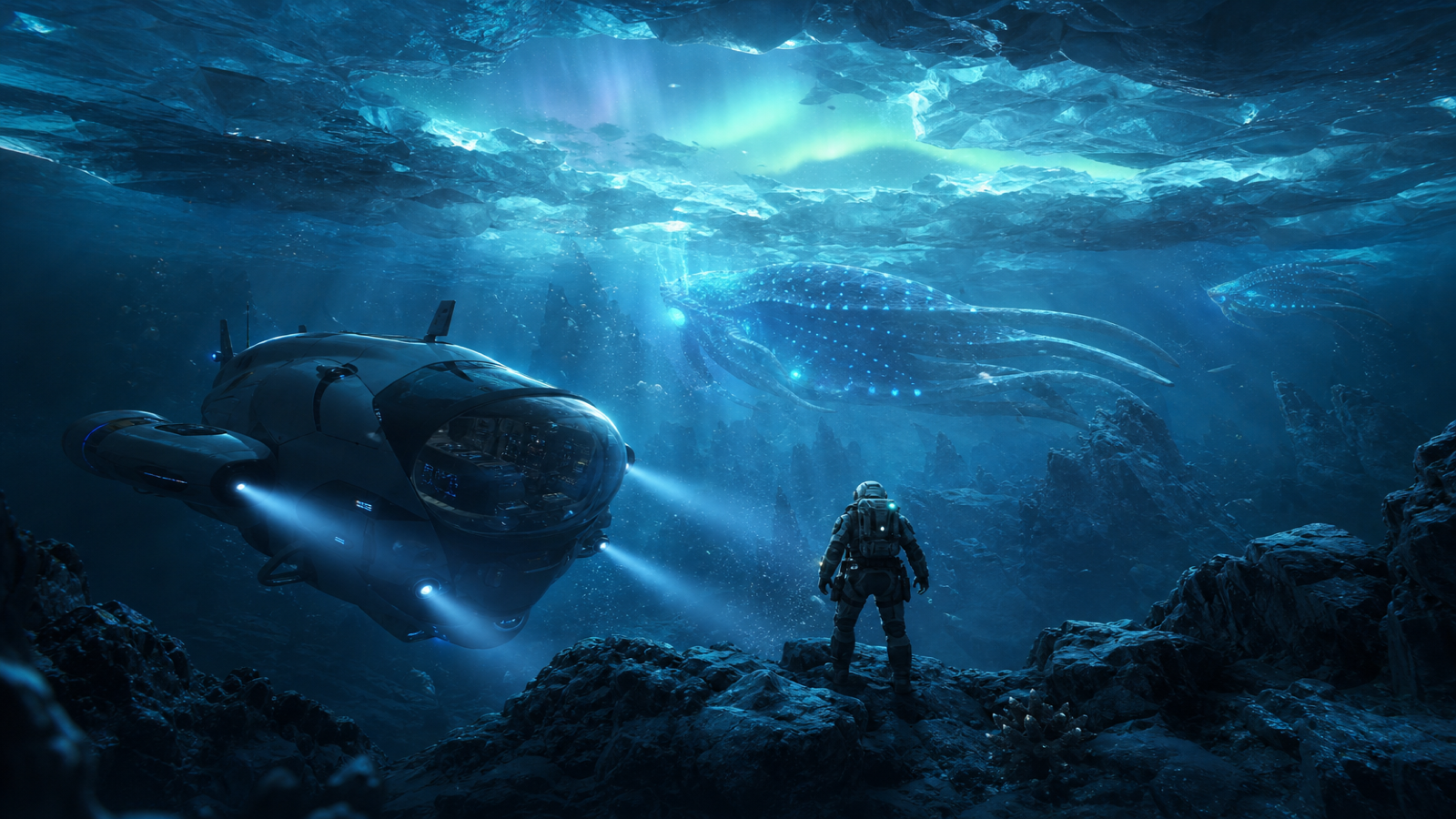 Subnautica Below Zero original game remake reference artwork 2