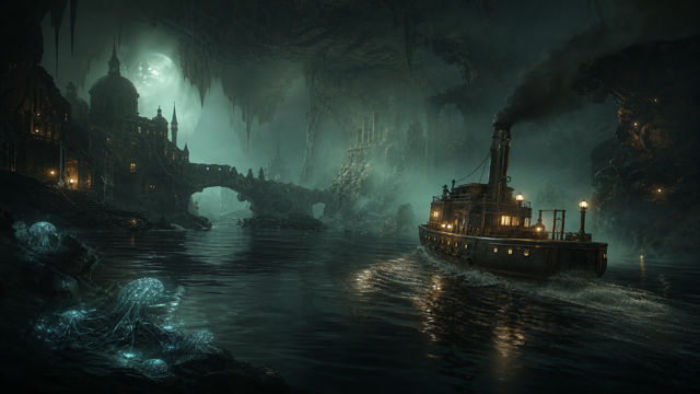 Sunless Sea original game remake reference artwork 1