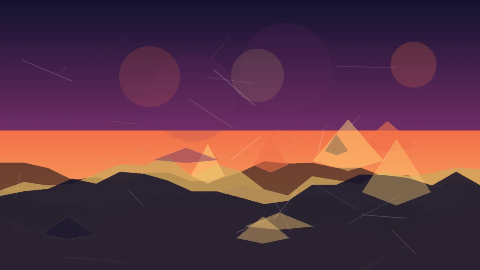 Sharper First-Pass Framing illustration for Sunset Skybox Texture