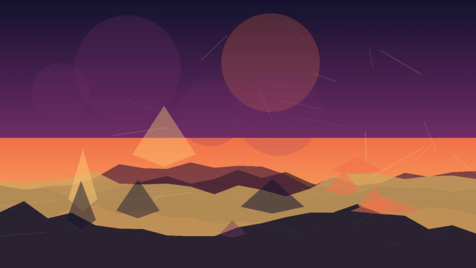 Cleaner Production Handoff illustration for Sunset Skybox Texture