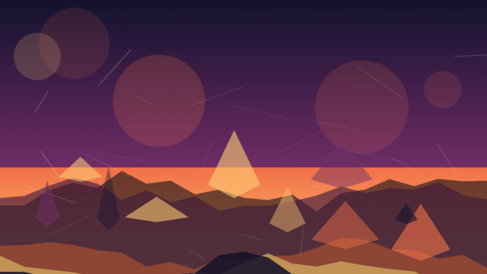 Prepare The Handoff illustration for Sunset Skybox Texture