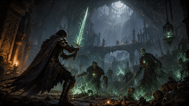 Sword of the Necromancer original game remake reference artwork 2