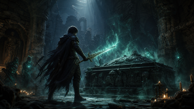 Sword of the Necromancer original game remake reference artwork 3
