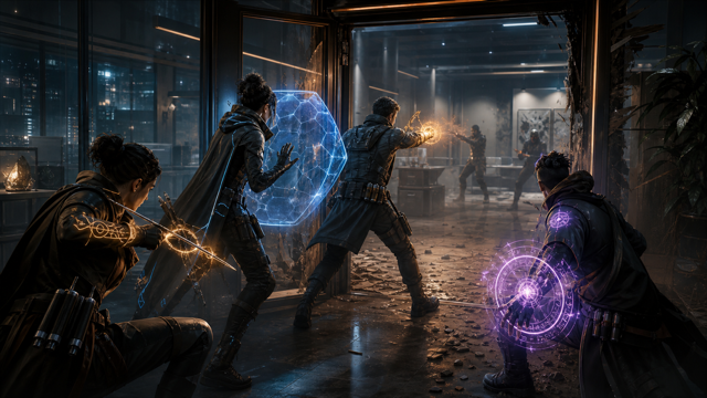 Tactical Breach Wizards original game remake reference artwork 3