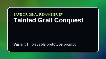 Tainted Grail Conquest original tainted grail conquest diy game reference artwork 1