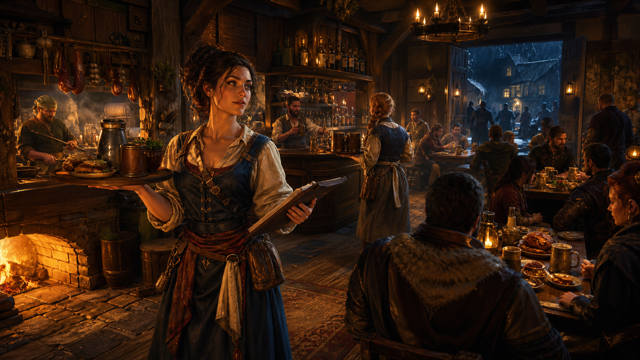 Tavern Manager Simulator original game remake reference artwork 2