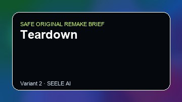 Teardown original game remake reference artwork 2