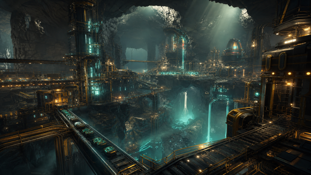 Techtonica original game remake reference artwork 3