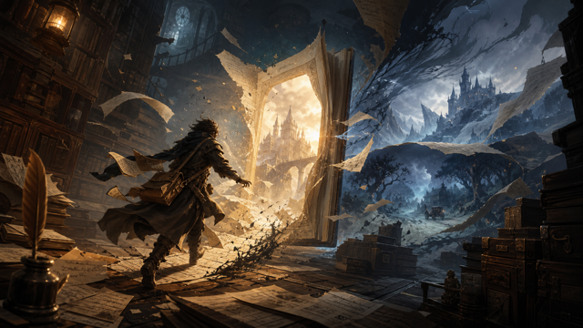The Bookwalker Thief of Tales Game Customer Remake preview