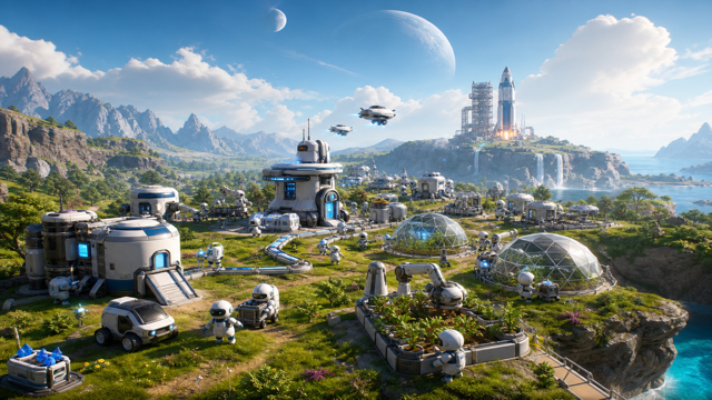 The Colonists original game remake reference artwork 3