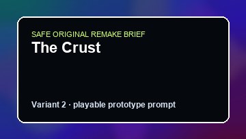 The Crust original the crust custom game reference artwork 2