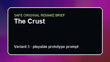 The Crust original the crust custom game reference artwork 3