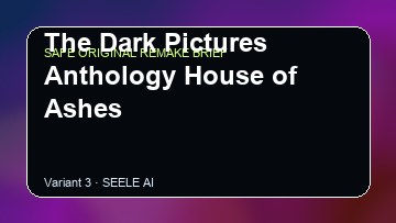 The Dark Pictures Anthology House of Ashes original game remake reference artwork 3