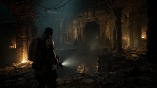 The Dark Pictures House of Ashes original game remake reference artwork 2